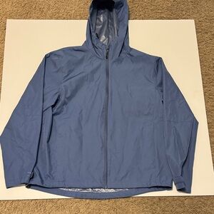 Swiss Tech Men's Light Blue Raincoat